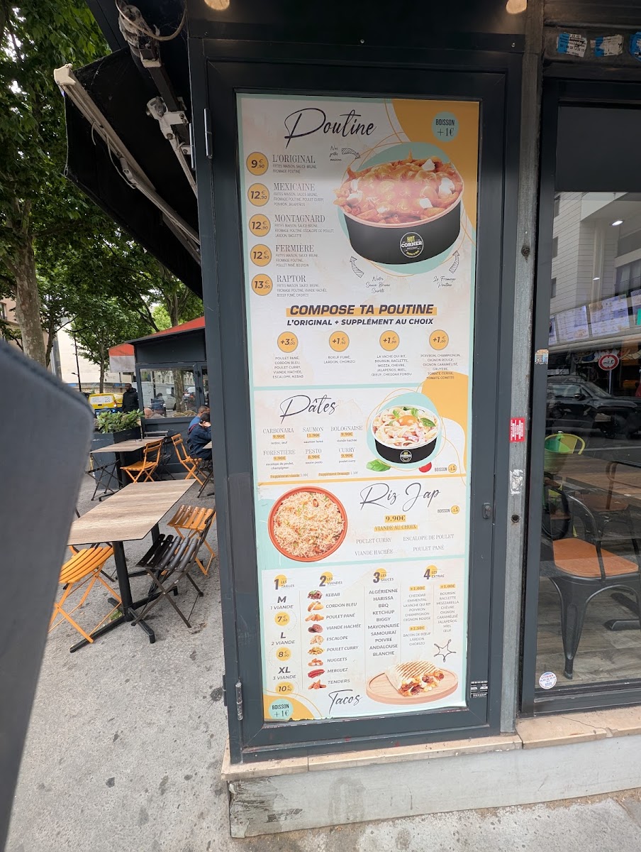 Menu - Hot Corner photo 1