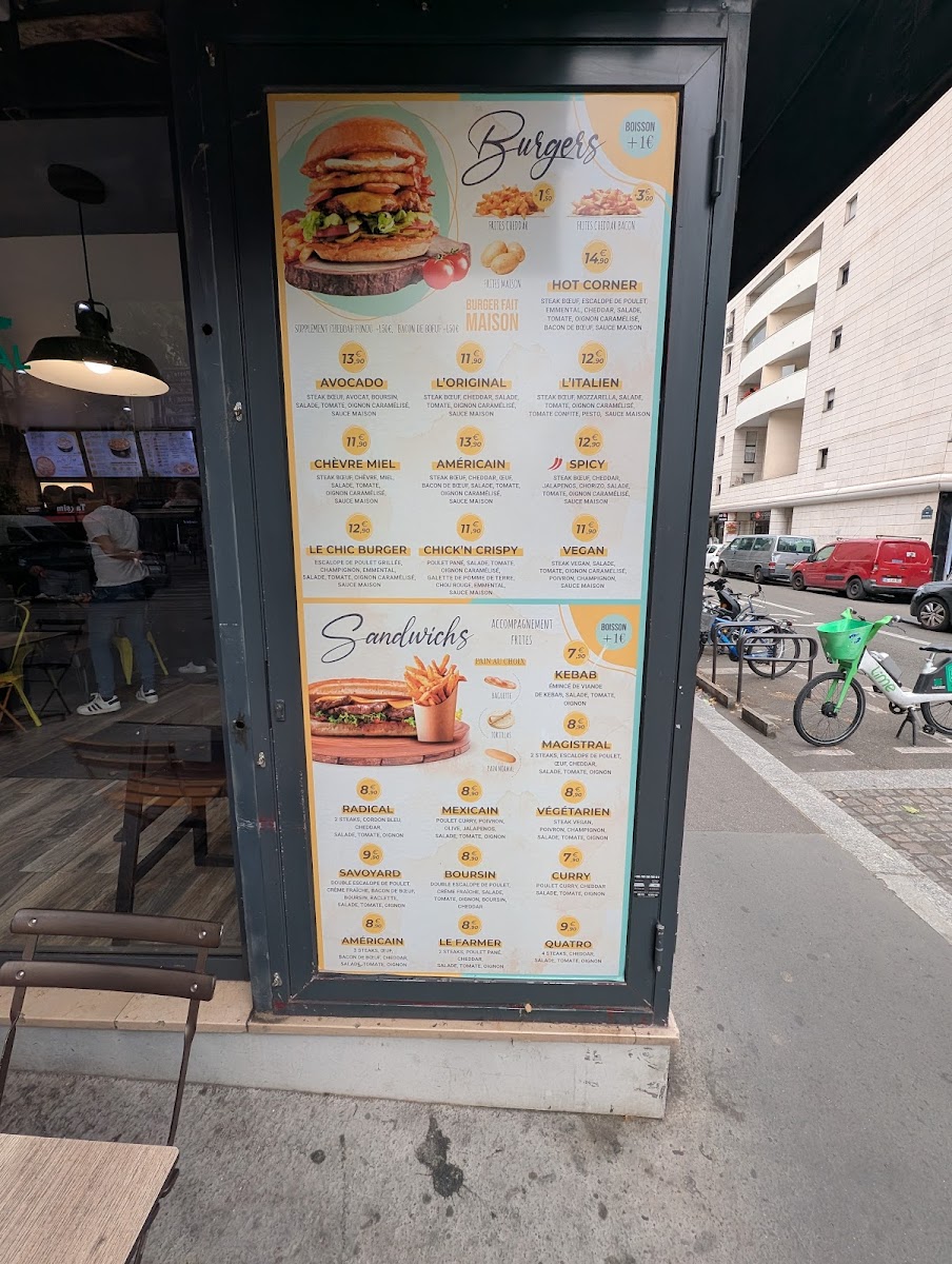 Menu - Hot Corner photo 2